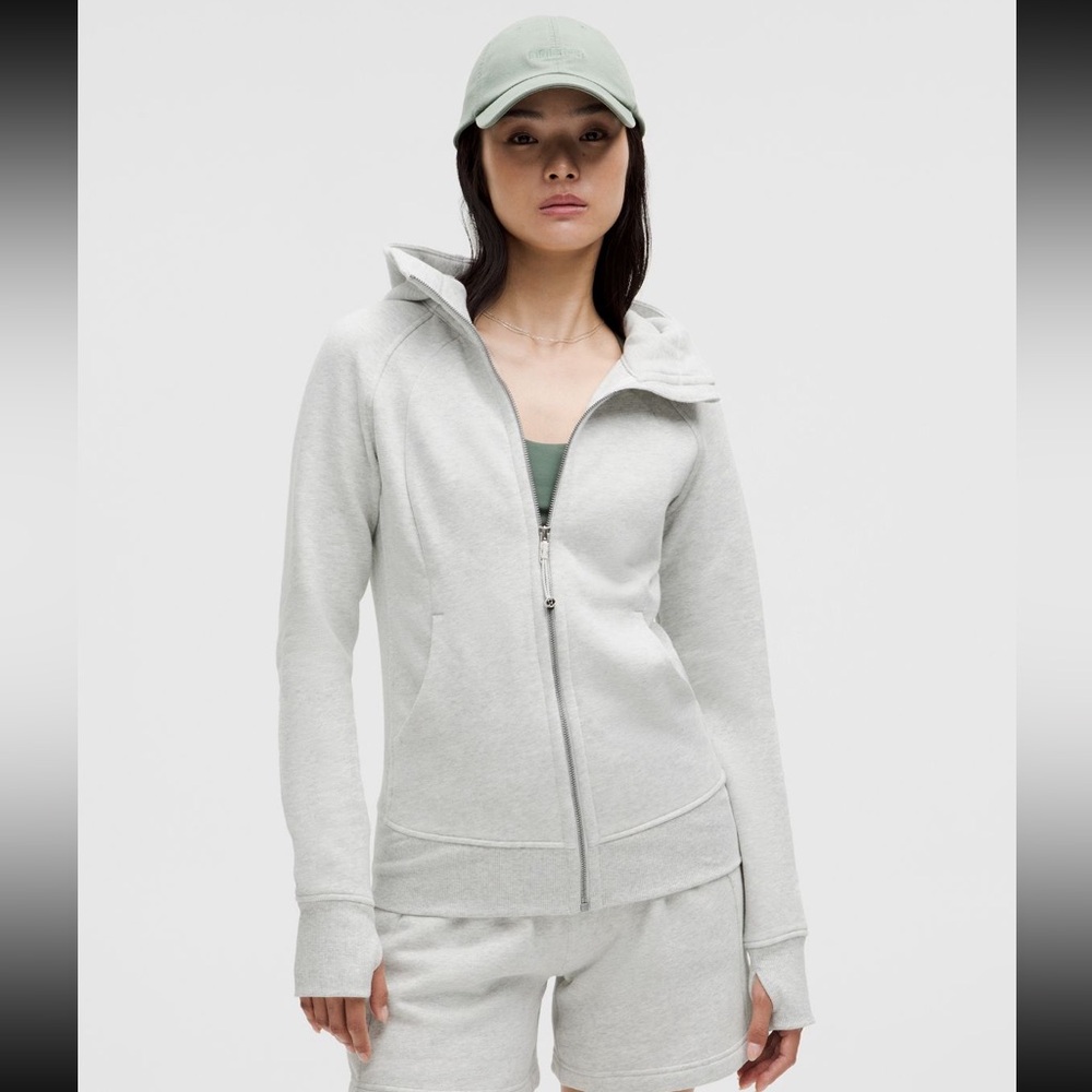 Lululemon Full Length- Full Zip Scuba- size 4